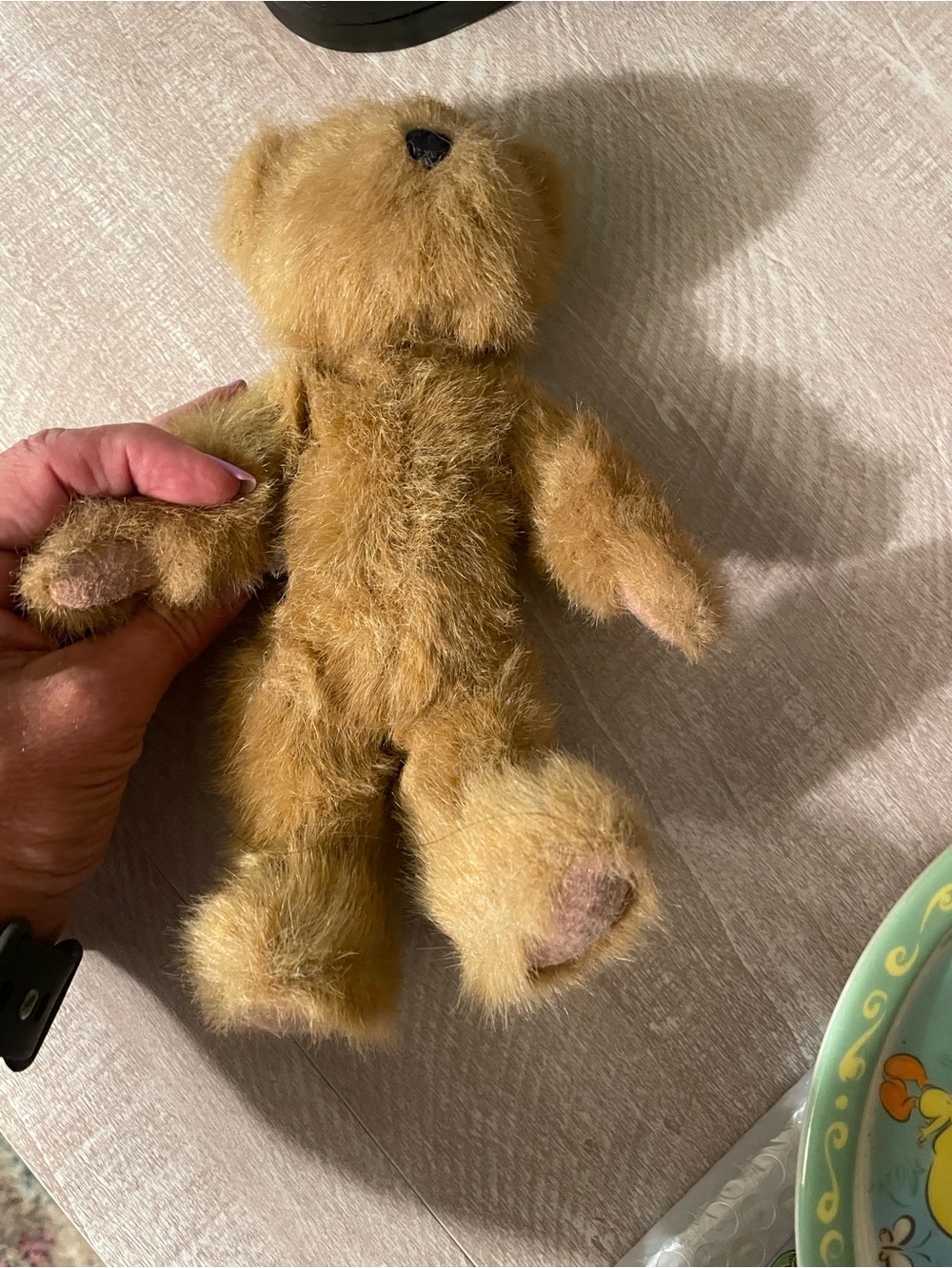Vintage The Boyd's Collection Jointed Brown Teddy Bear Plush Swivel Head 9” toy